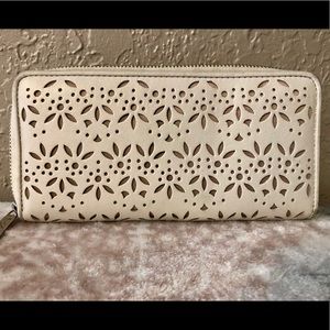 COACH Laser Cut Accordion Wallet